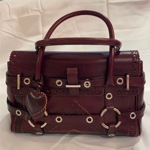 Luella Gisele bag in burgundy